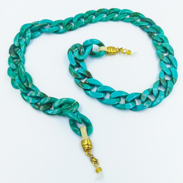 'Caribbean sea' - acrylic chain